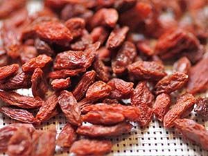 bacche di goji secche da mangiare