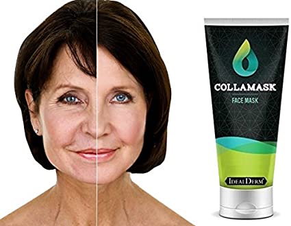 collamask prodotto con viso di donna