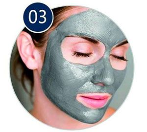 magnetic mask applicata al viso