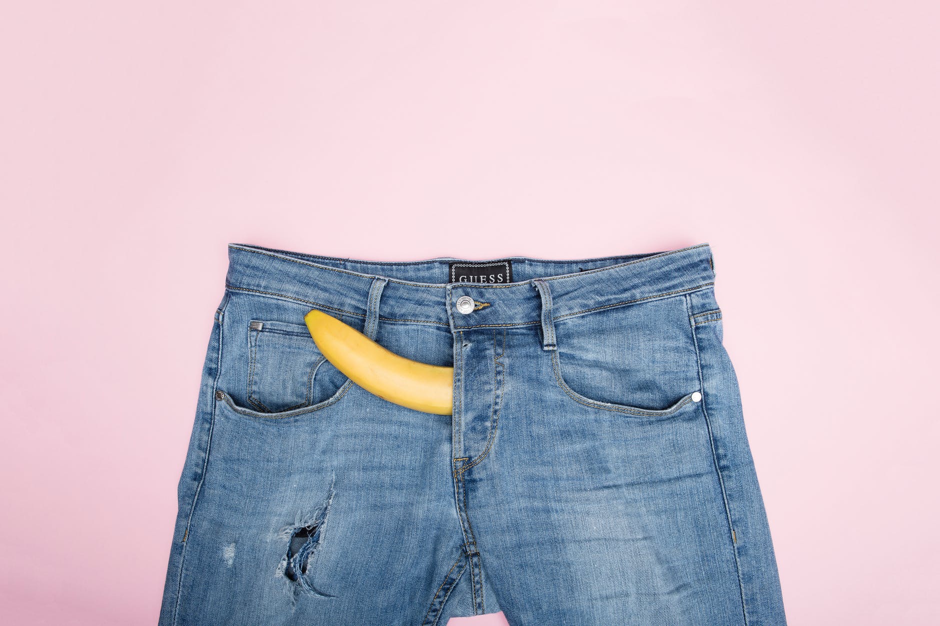 jeans con banana