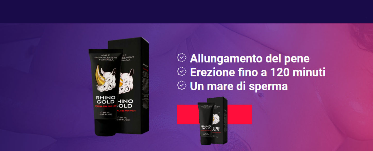 Gel Per Aumentare Le Prestazioni Sessuali Rhino Gold Gel, migliora le tue prestazioni sessuali: benefici, prezzo